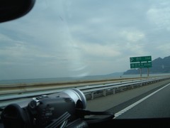 東名高速道路 由比付近