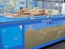 長崎港ターミナル内に展示されている軍艦島の模型