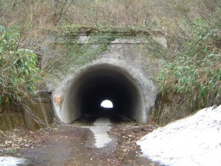 大峠隧道、福島県側