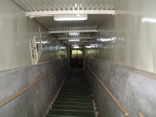 甲子温泉 大黒屋 大岩風呂への下り階段