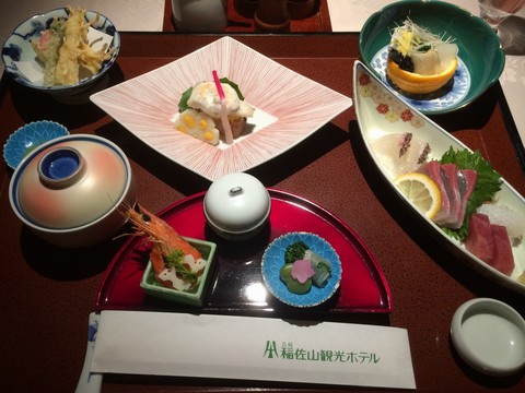 稲佐山観光ホテル 夕食